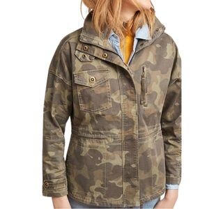 Marrakech Camo Utility Anorak Jacket Small